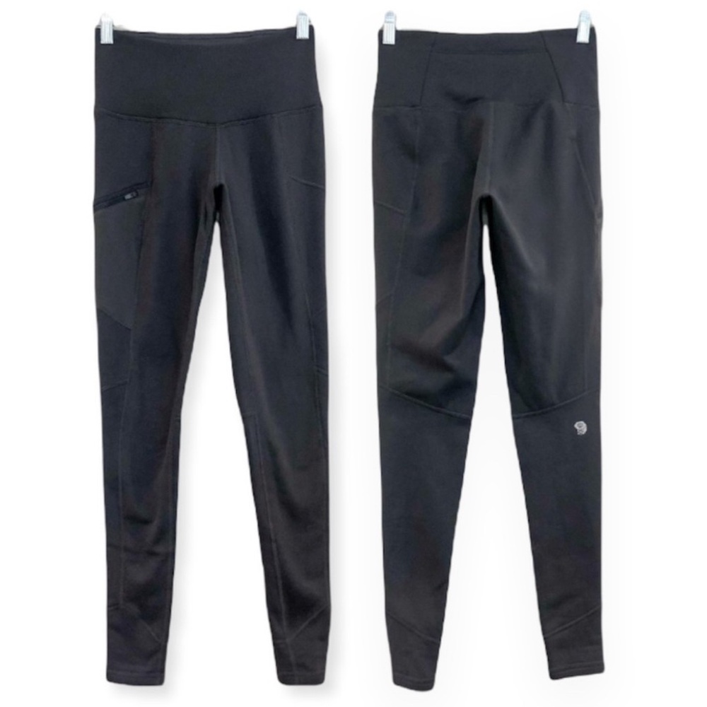 Mountain Hardware High Waist Athleisure Outdoor Fleece Lined Hiking Leggings S